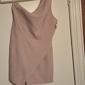 Elegant Pink Sleeveless Romper